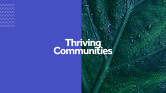 Thriving Communities Webinar Series