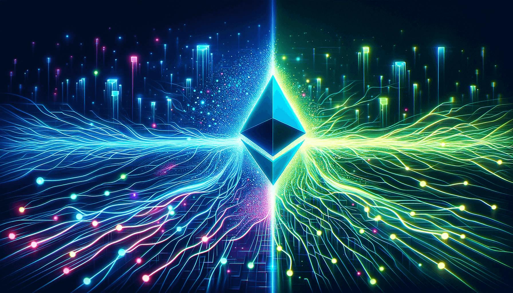 An image representing Ethereum's transition.