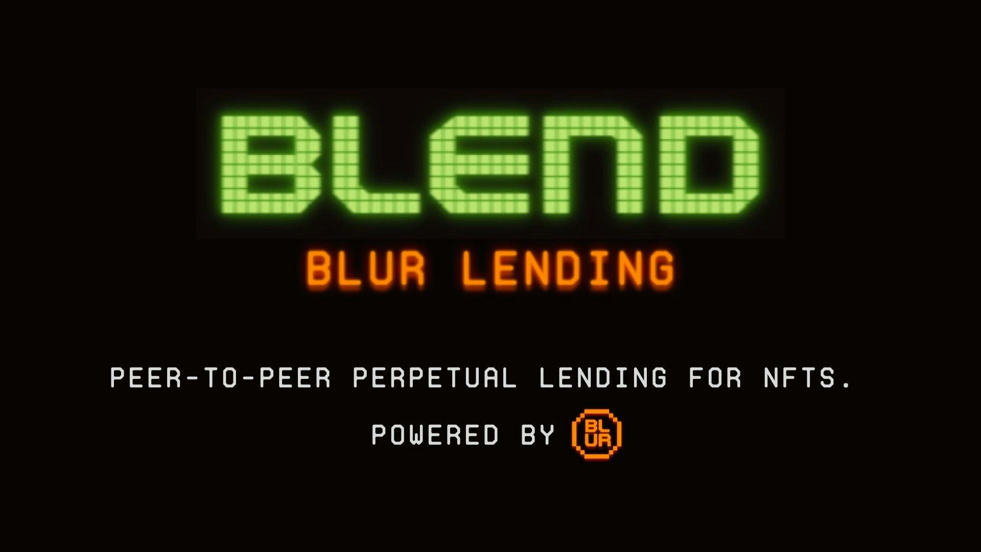 Blend Blur Lending