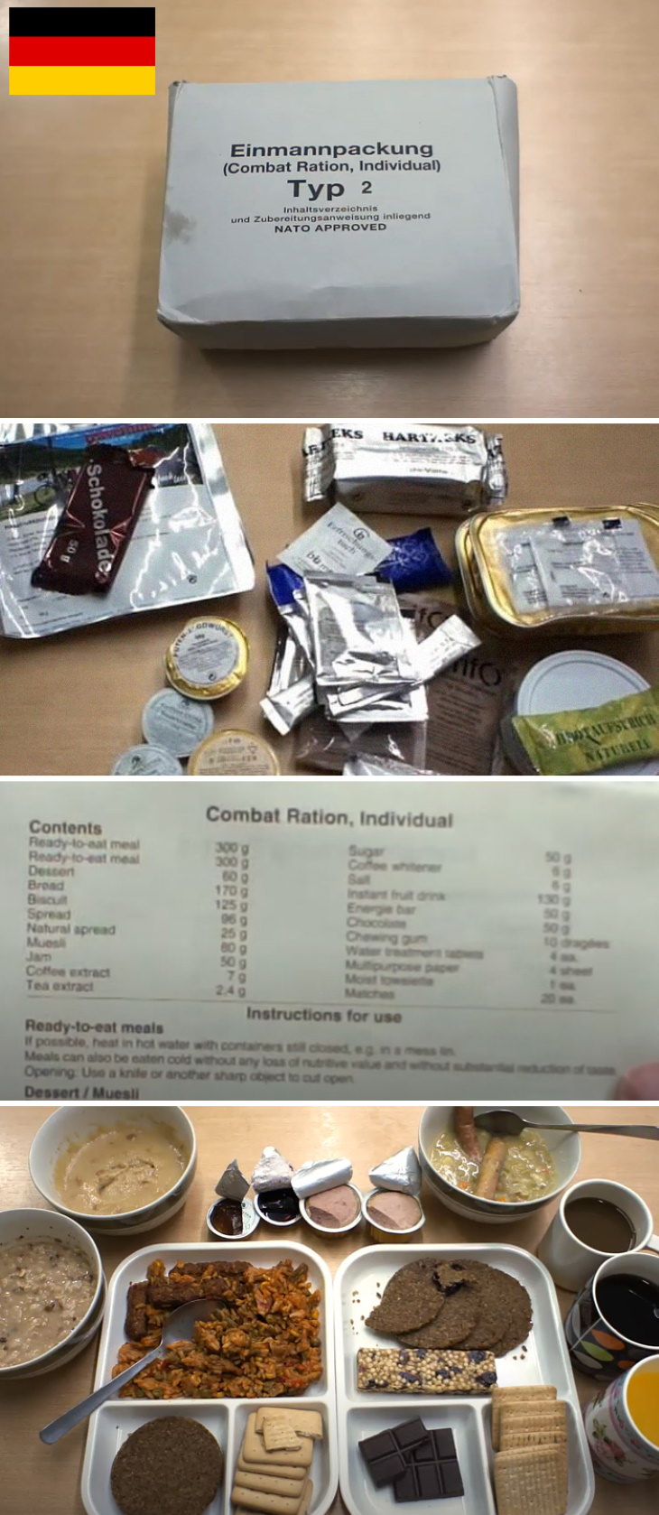 Military Rations Germany