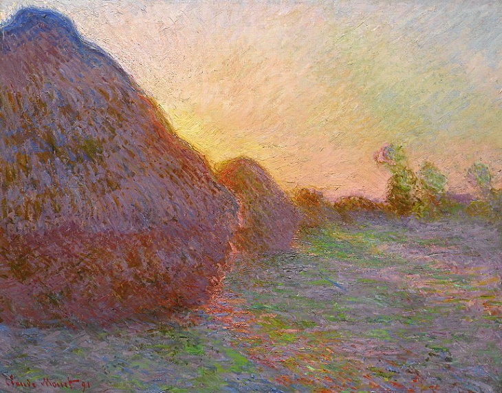 most expensive items on auction 2010-2020 Meules by Claude Monet