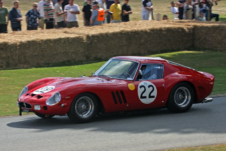 most expensive items on auction 2010-2020 The Ferrari 250 GTO from 1962