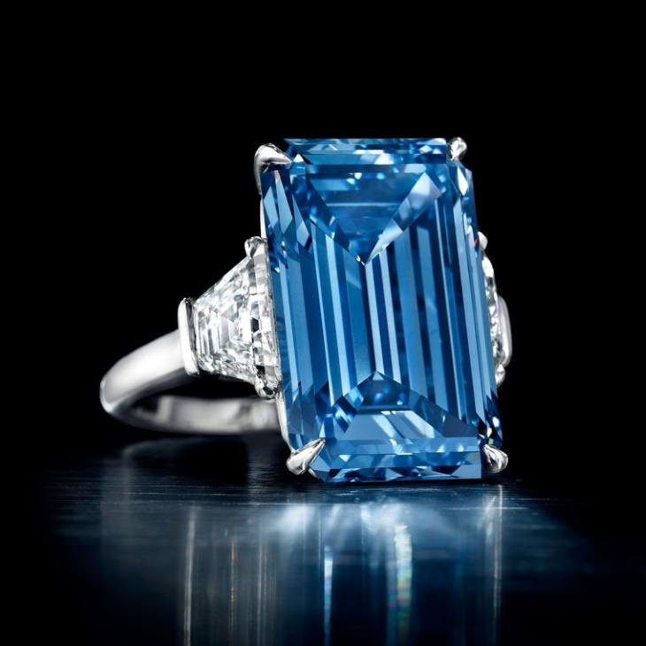 most expensive items on auction 2010-2020 The Oppenheimer Blue