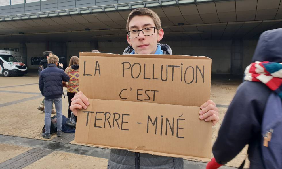 Corentin Melchior, de 15 aos. 