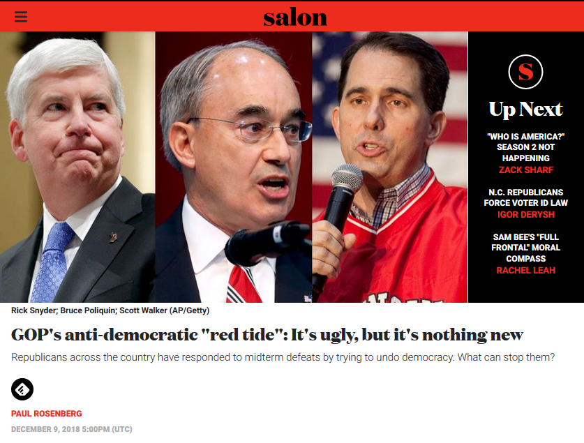 Salon: GOP's anti-democratic "red tide": It's ugly, but it's nothing new