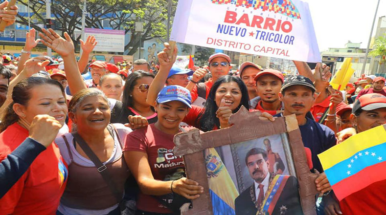 Chavismo supporters