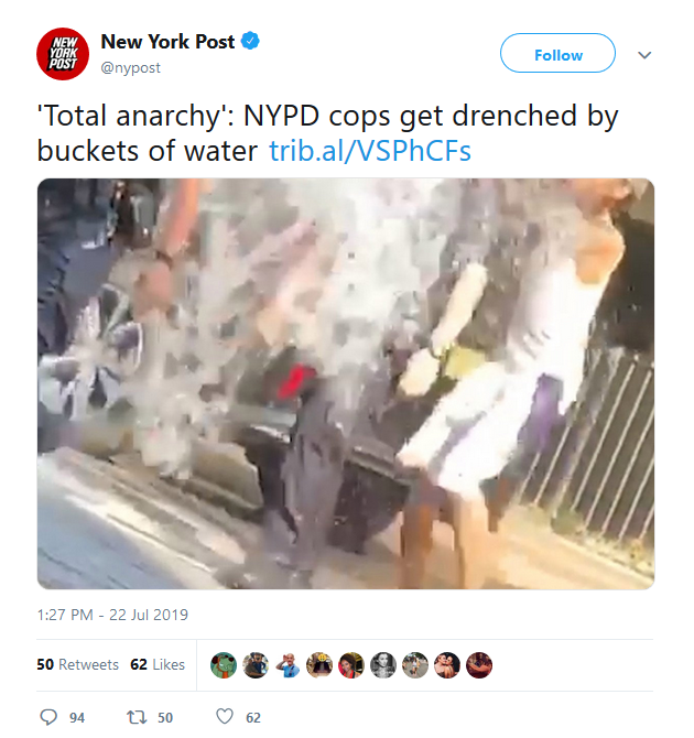 New York Post on Twitter: Total Anarchy