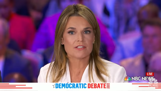 NBC Debate Moderator Savannah Guthrie