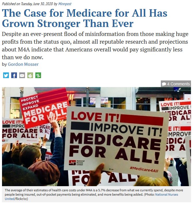 Common Dreams: The Case for Medicare for All Has Grown Stronger Than Ever
