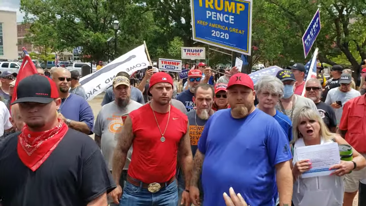 Trump Pence supporters