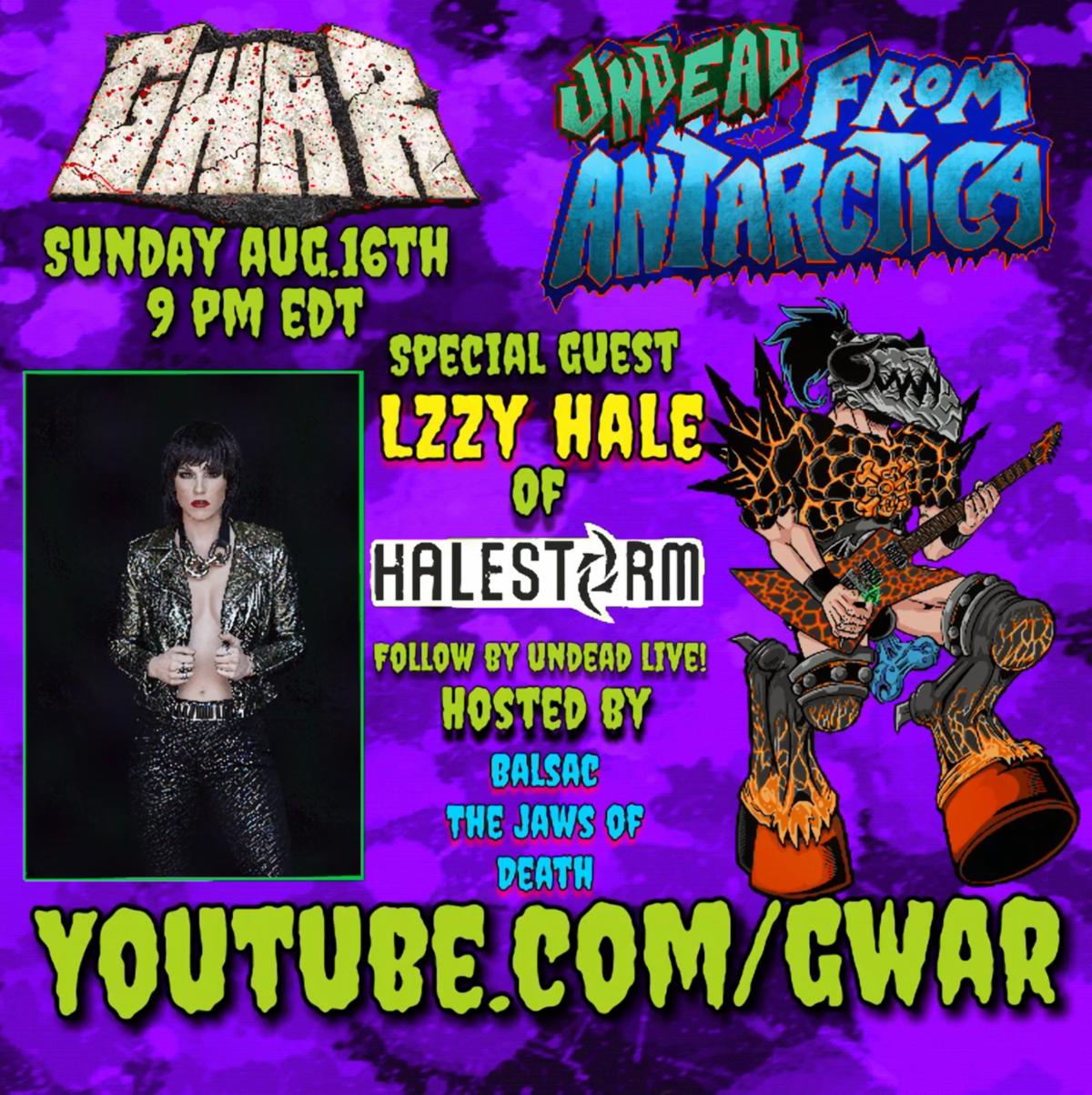 GWAR Announces “Undead From Antarctica” Monthly Variety Show