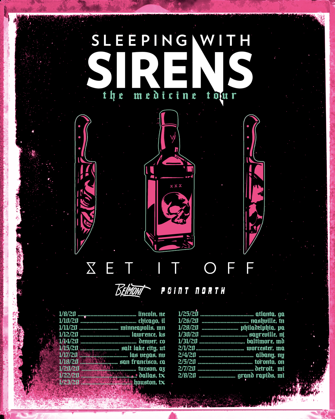 Sleeping With Sirens Announce Co-Headline Tour With The Amity Affliction