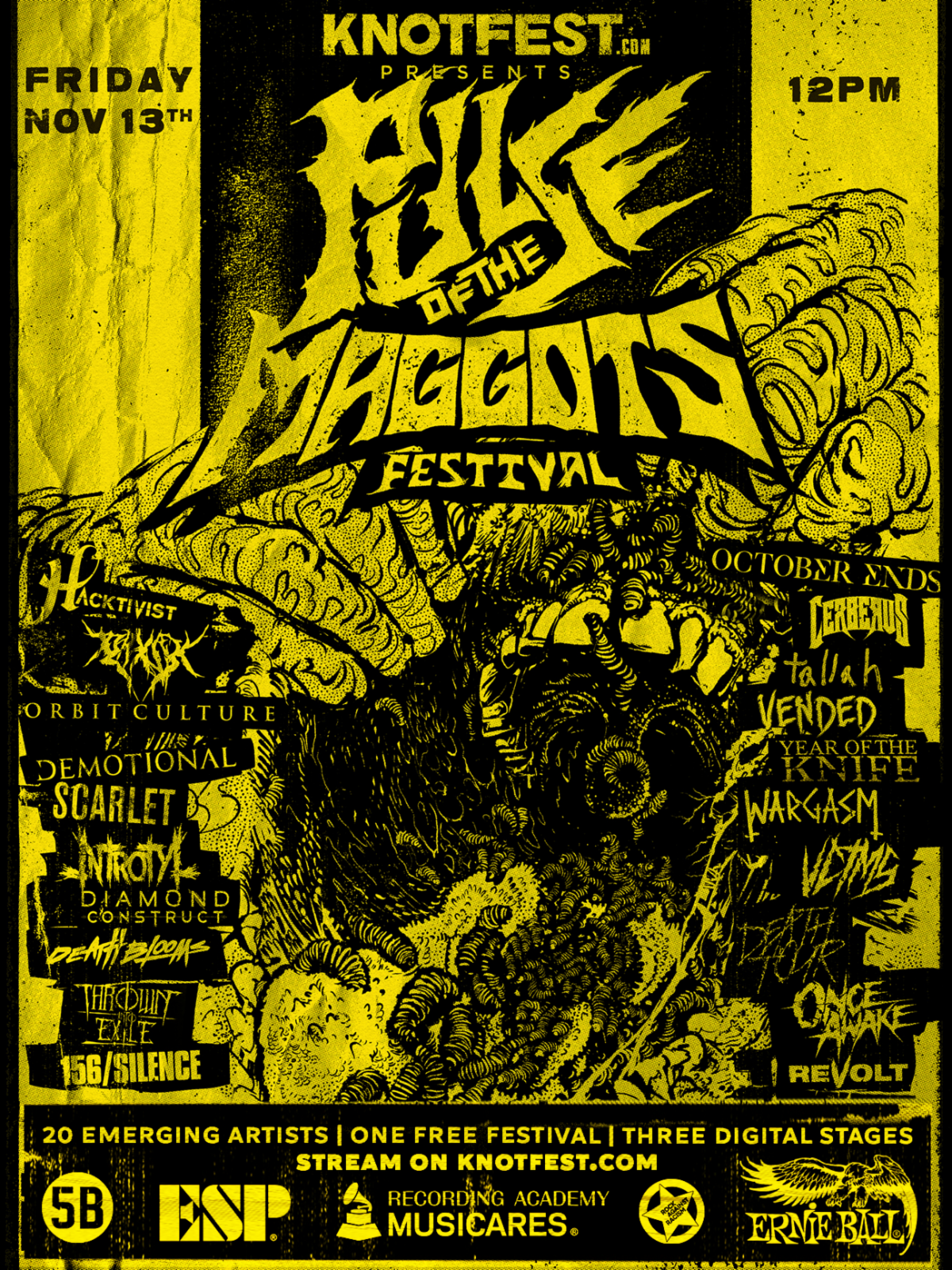Knotfest.com Announce "Pulse of the Maggots Fest"