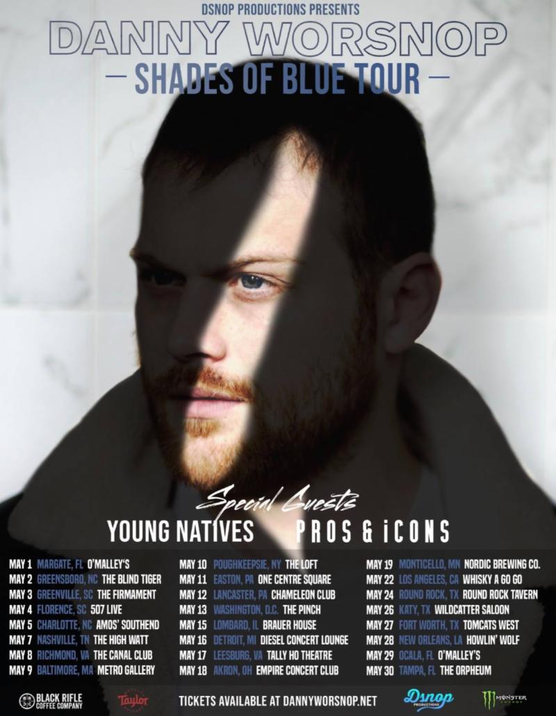 Danny Worsnop Announces Solo Album 'Shades of Blue' Releasing on May 10th