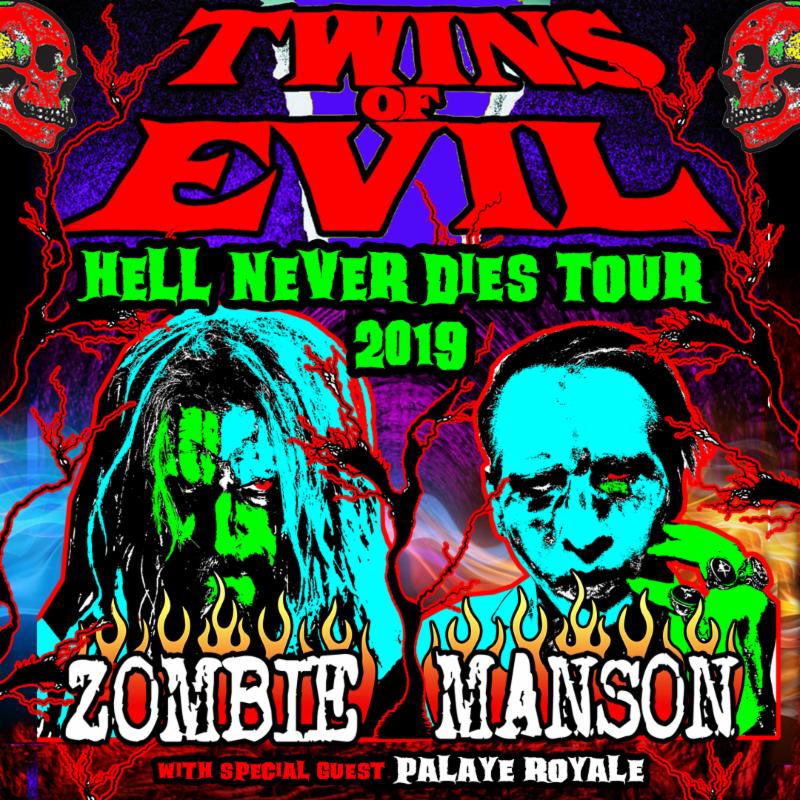 Palaye Royale To Join Rob Zombie and Marilyn Manson On Twins Of Evil 'Hell Never Dies Tour'
