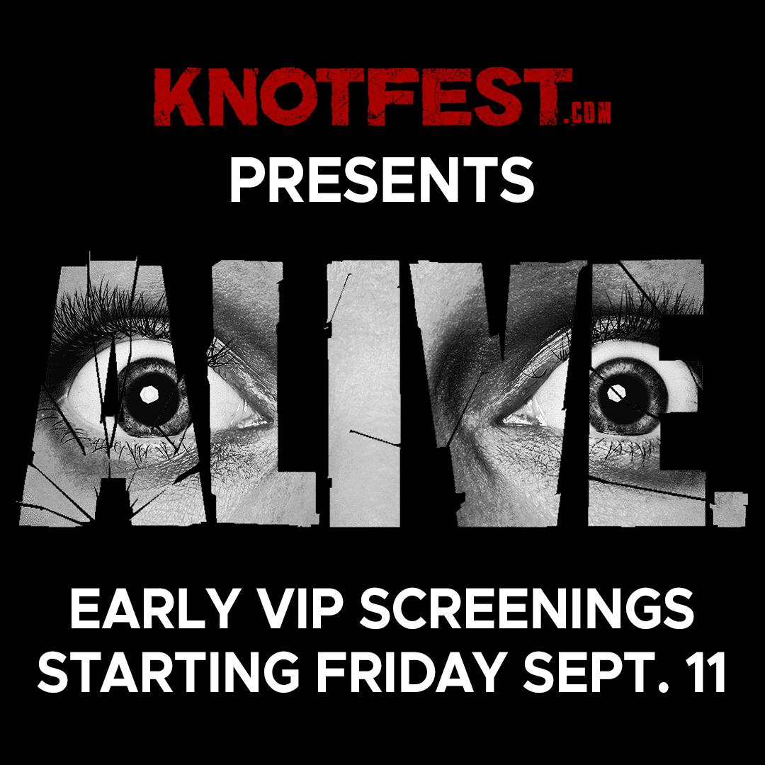 Knotfest.com To Exclusively Stream Horror Movie Alive