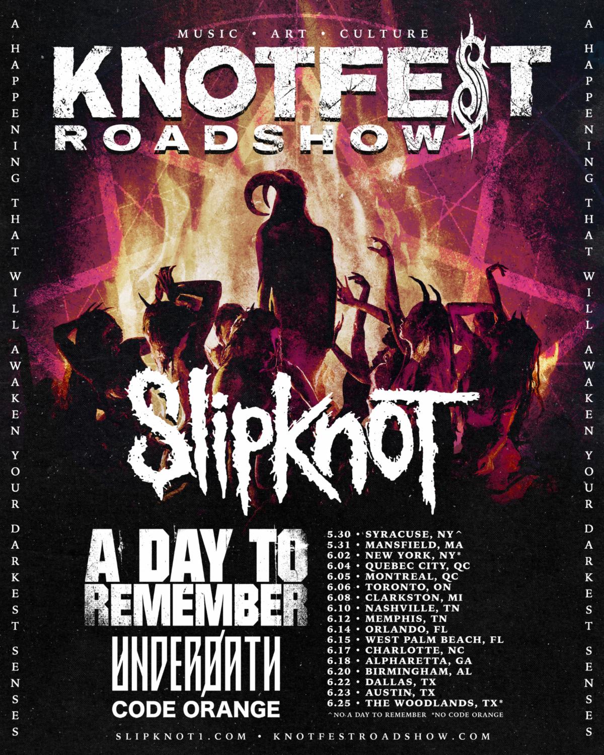 Slipknot Announce Knotfest Roadshow 2020