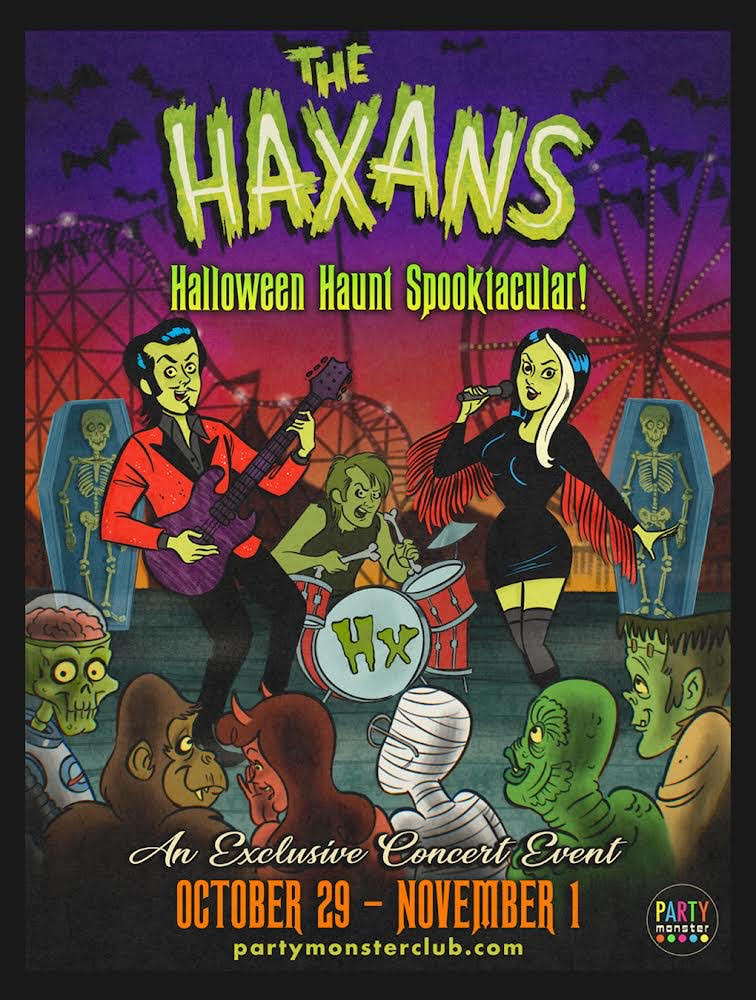The Haxans Announce "Halloween Haunt Spooktacular!" 3-Day Livestream Event Oct 29-31