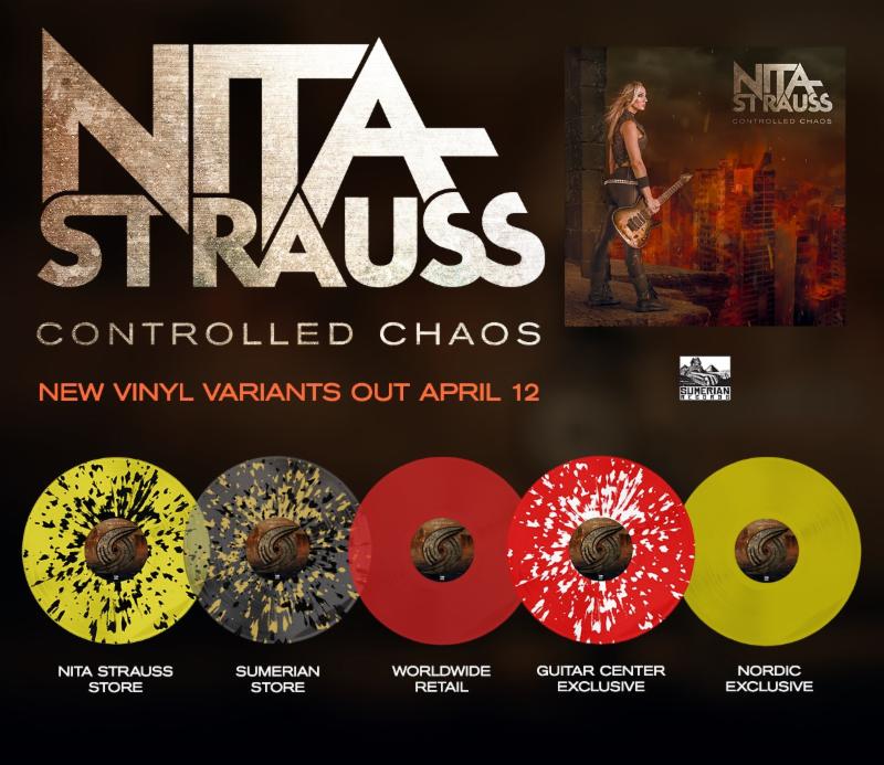 Nita Strauss To Release 'Controlled Chaos' On Vinyl; US Tour Dates Announced