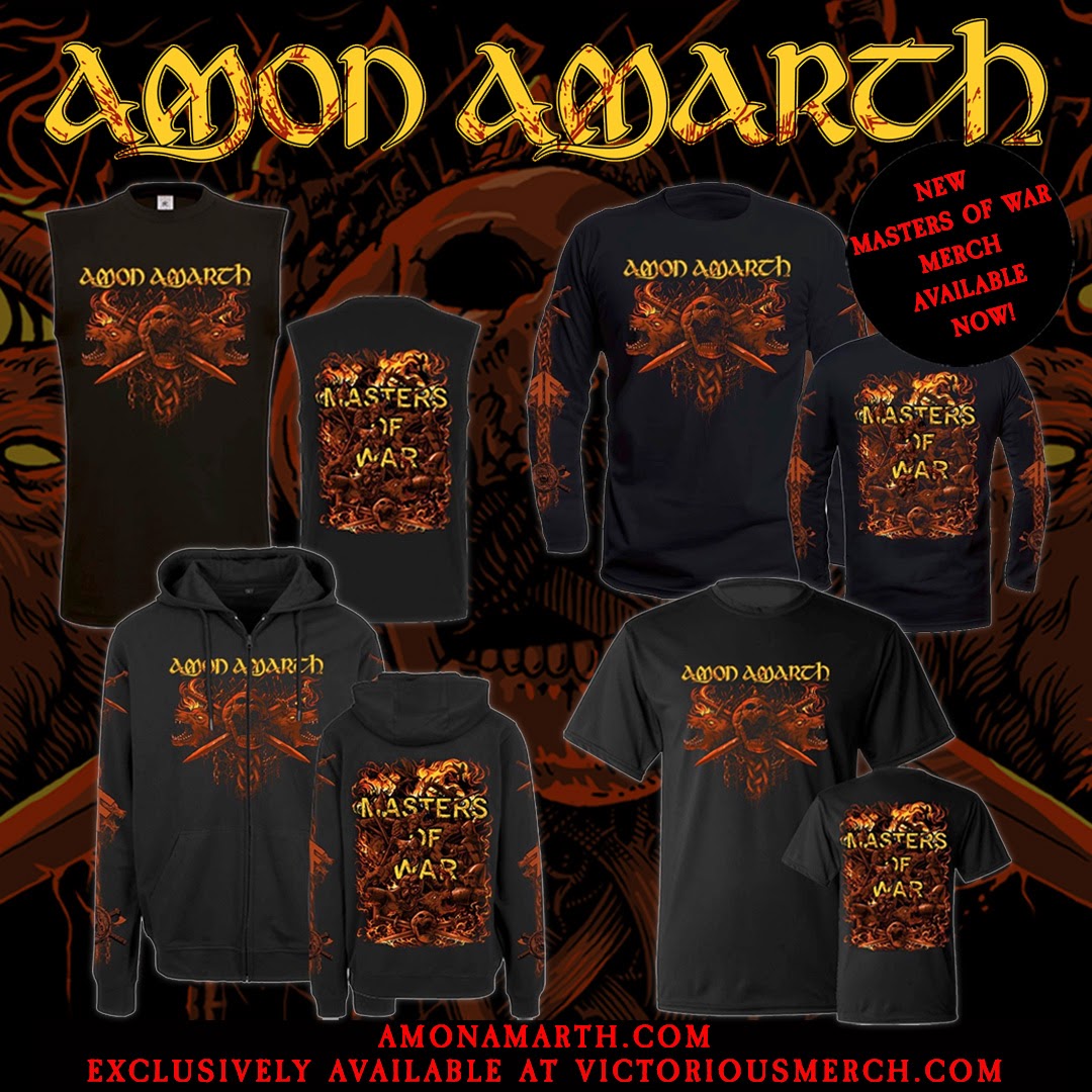 Amon Amarth Release Special Anniversary Re-Recording Of Track “Masters Of War”