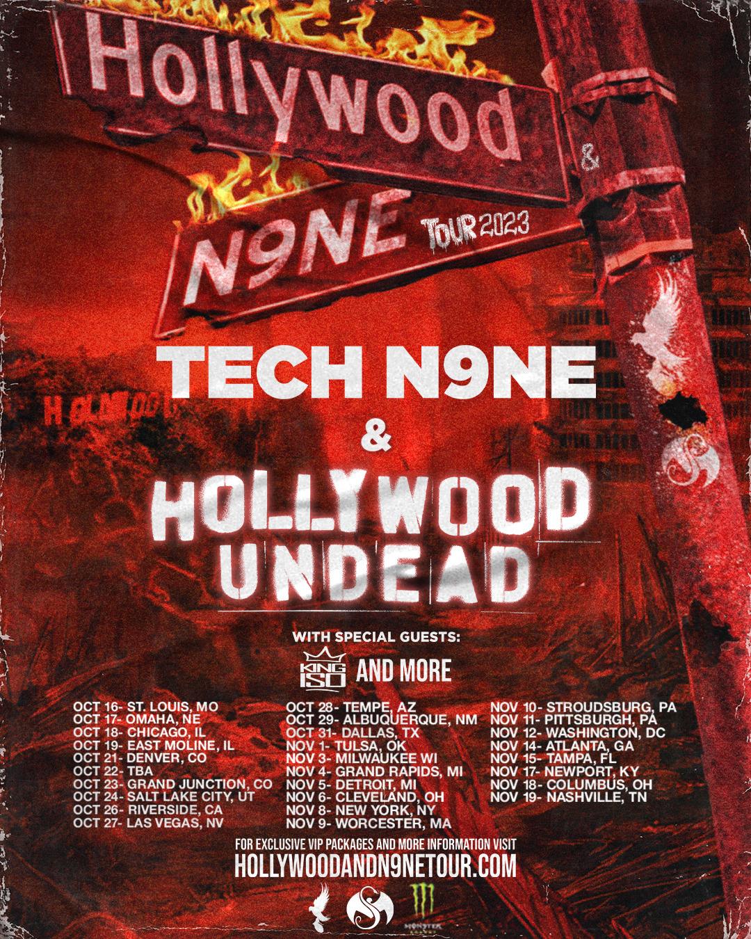 Hollywood Undead team up with Tech N9ne for Fall Tour