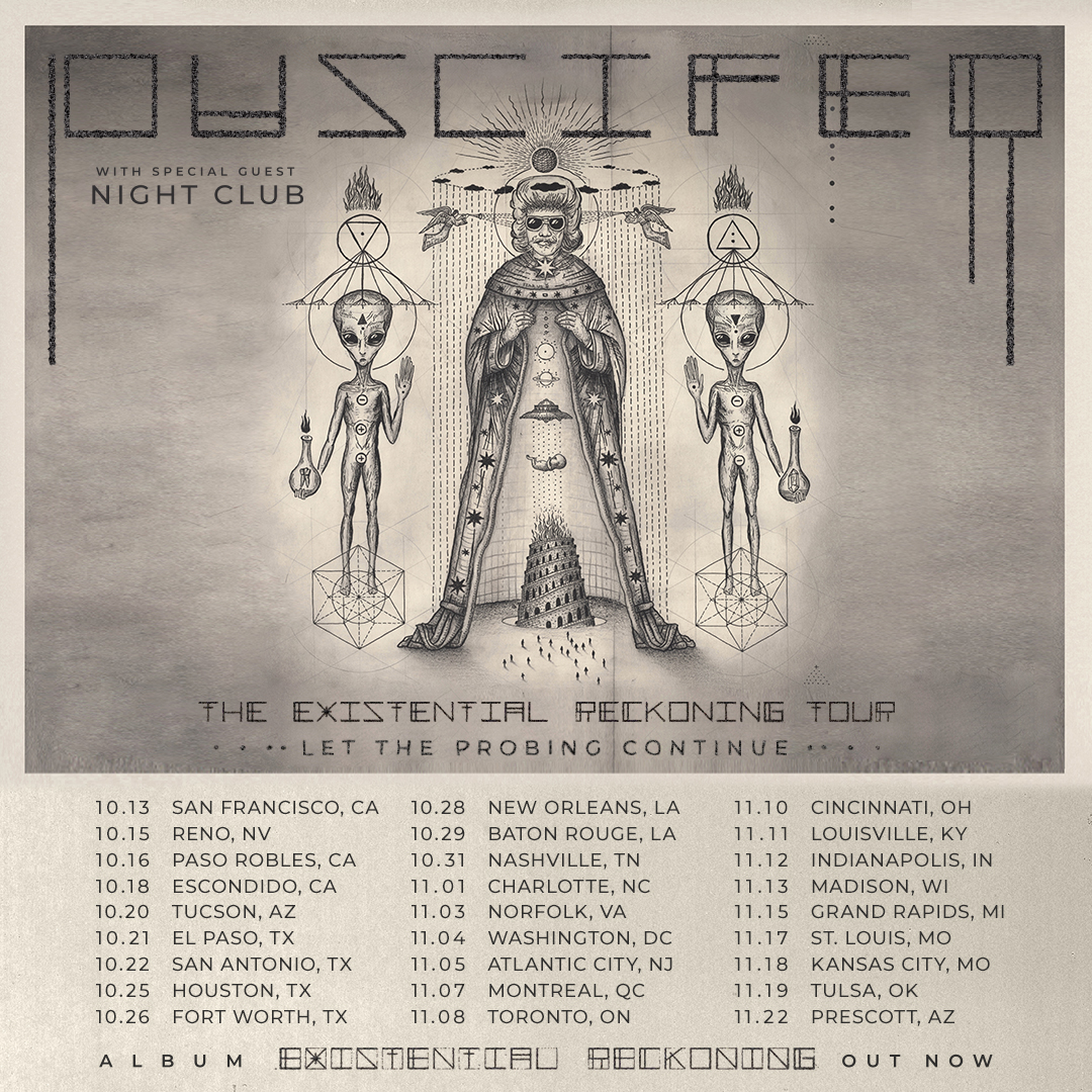 Puscifer Extends North American Tour; Releases "Bullet Train To Iowa" Re-mix Video
