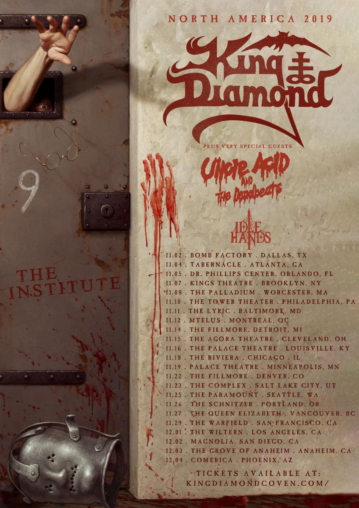 KING DIAMOND To Begin North American Tour This Weekend