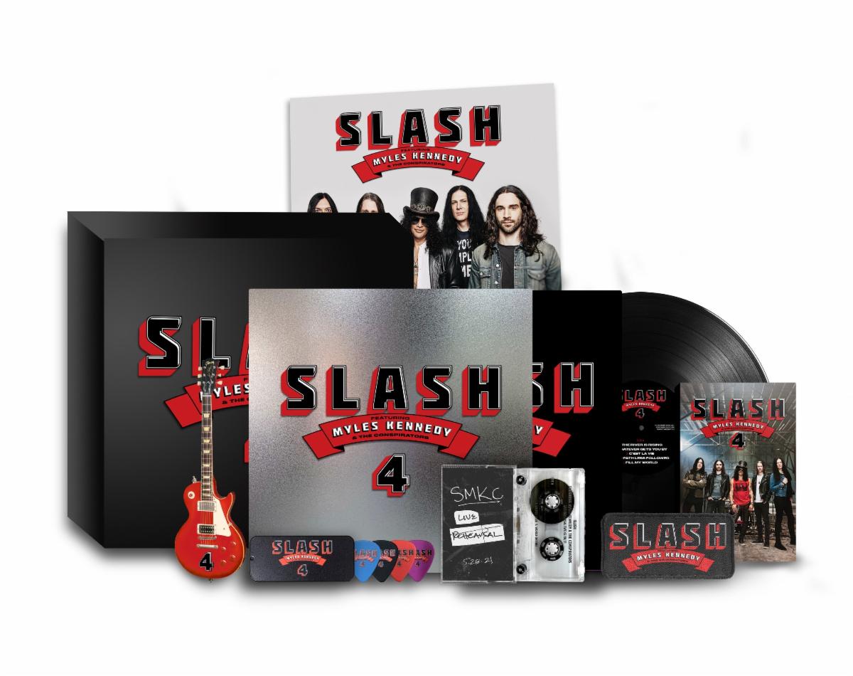 Slash Ft. Myles Kennedy and the Conspirators - New Album ‘4’ To Be Released February 11, 2022, on Gibson Records; “River Is Rising” First Single and Video Out Today; Headlining North American Tour On-Sale Oct. 29