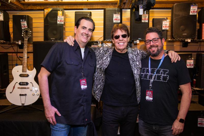George Thorogood Celebrates The Debut Of His New Epiphone-Ltd. Ed. George Thorogood “White Fang” ES-125TDC Outfit In Hollywood; U.S. Tour Underway