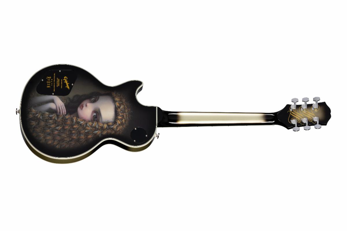 Adam Jones Les Paul Custom Art Collection Features Seven, Epiphone Les Paul Models with the Artwork of Five, World-Renowned Visual Artists