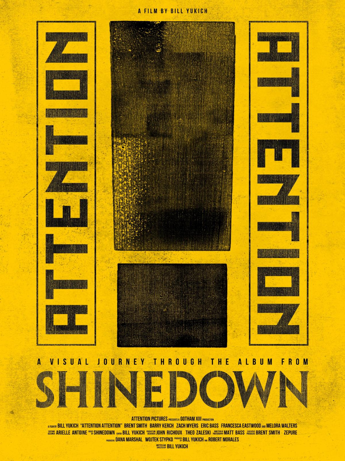 Shinedown Announces ATTENTION ATTENTION Feature Film Experience