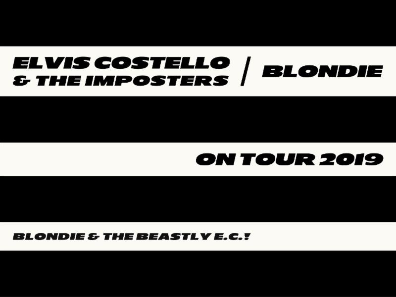 BLONDIE AND ELVIS COSTELLO & THE IMPOSTERS ANNOUNCE CO-HEADLINING SUMMER TOUR