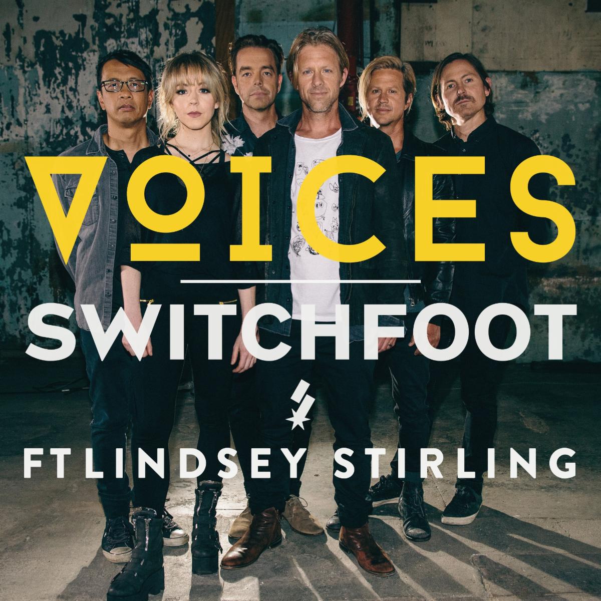 SWITCHFOOT Shares New Single "VOICES" Featuring Famed Electronic Violinist Lindsey Stirling
