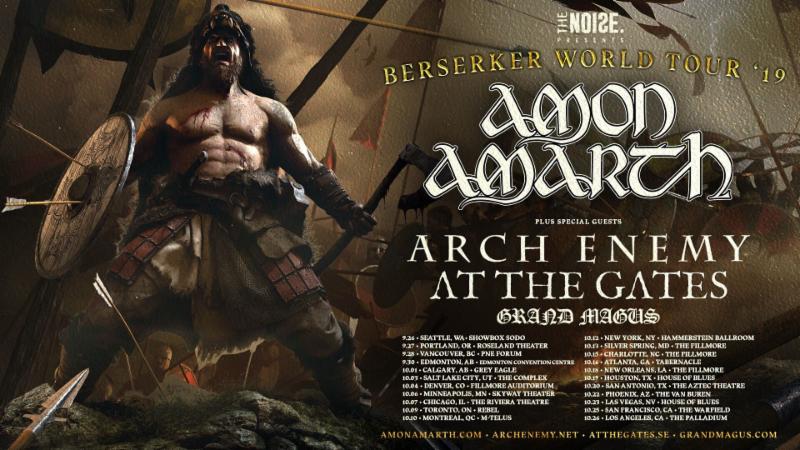 Arch Enemy Announces Tour Dates Supporting Amon Amarth
