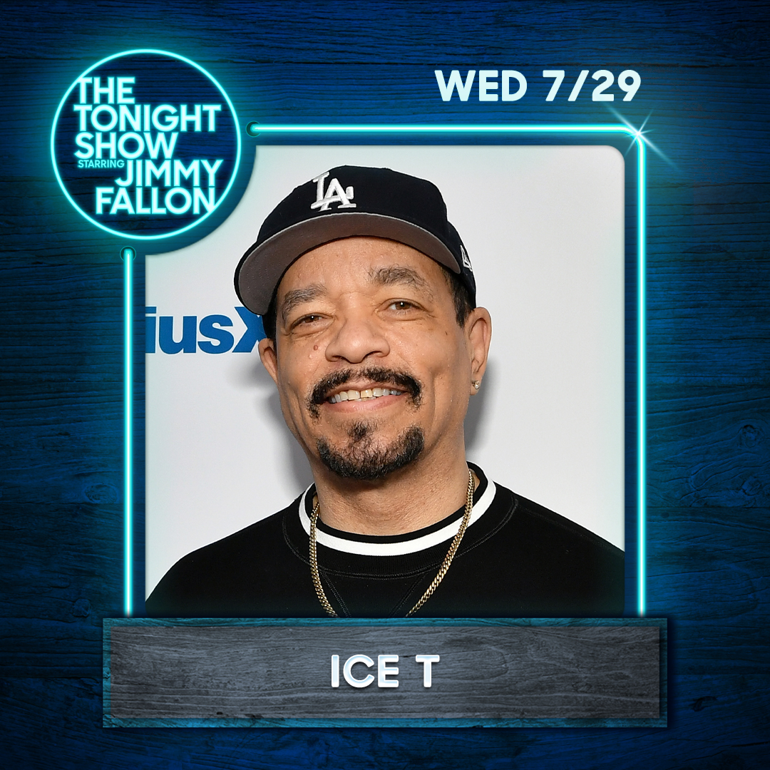 Tune In: Body Count's Ice T on The Tonight Show Starring Jimmy Fallon on 7/29