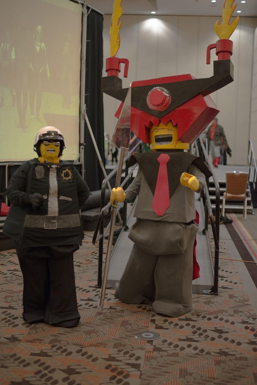 Bartholomeo and Jennifer Macasieb_ LEGO Lord Business and Good Cop_Bad Cop