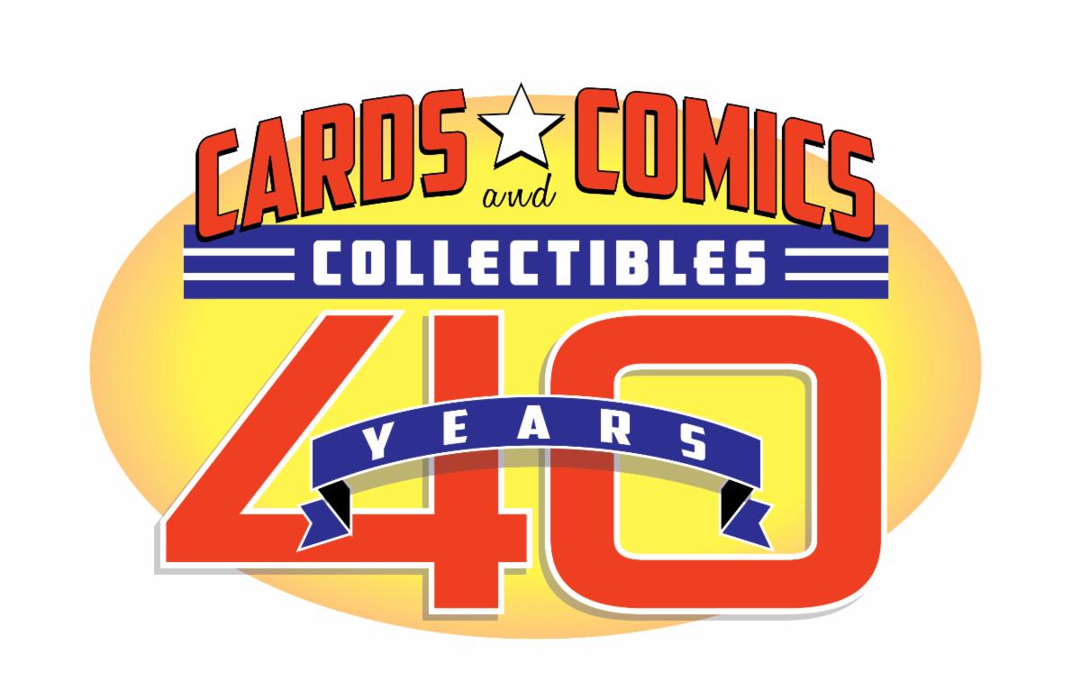 Cards Comics & Collectibles 40th Anniversary