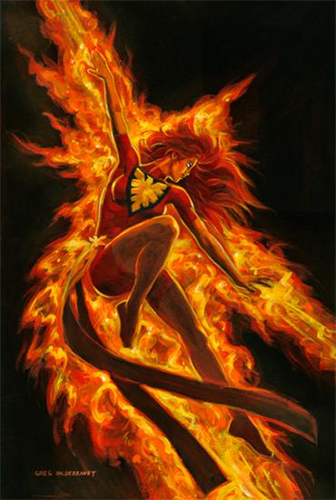 Phoenix by Greg Hildebrandt