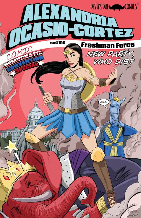 Alexandria Ocasio Cortez and the Freshman Force by Josh Blaylock