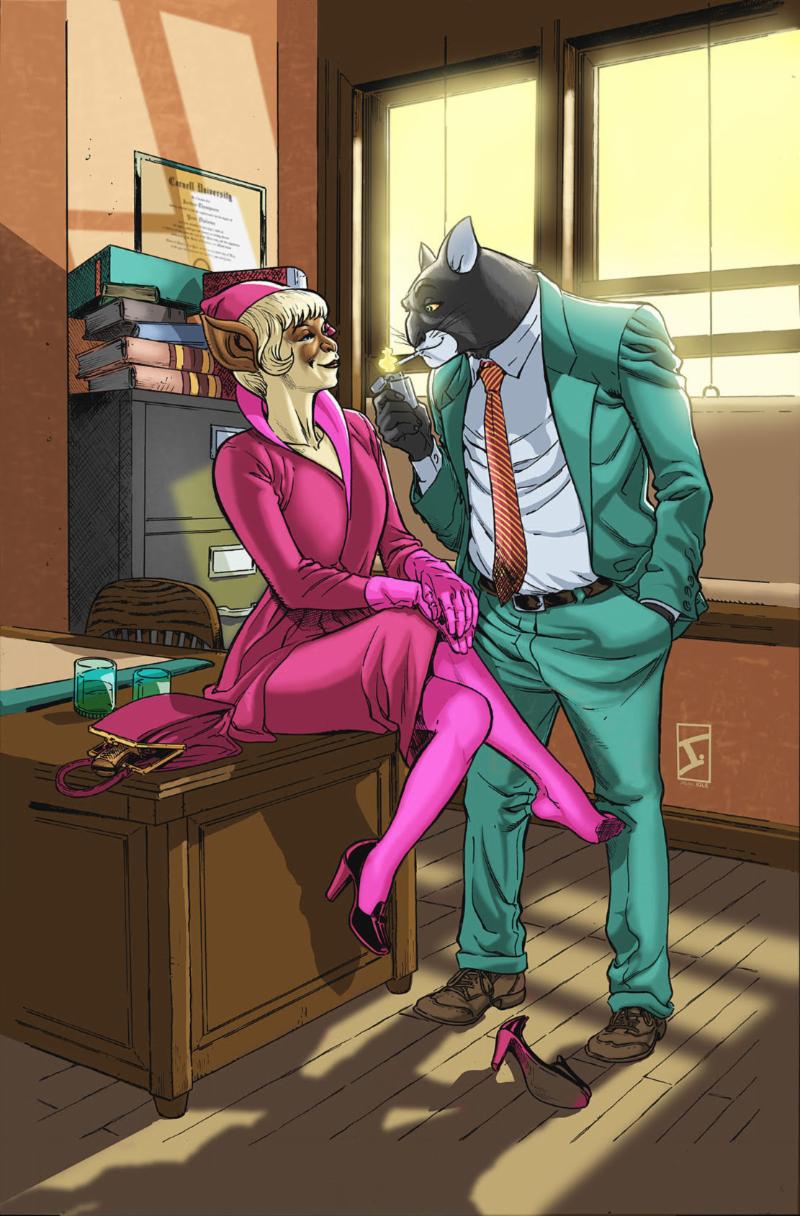 Blacksad by Jamal Igle