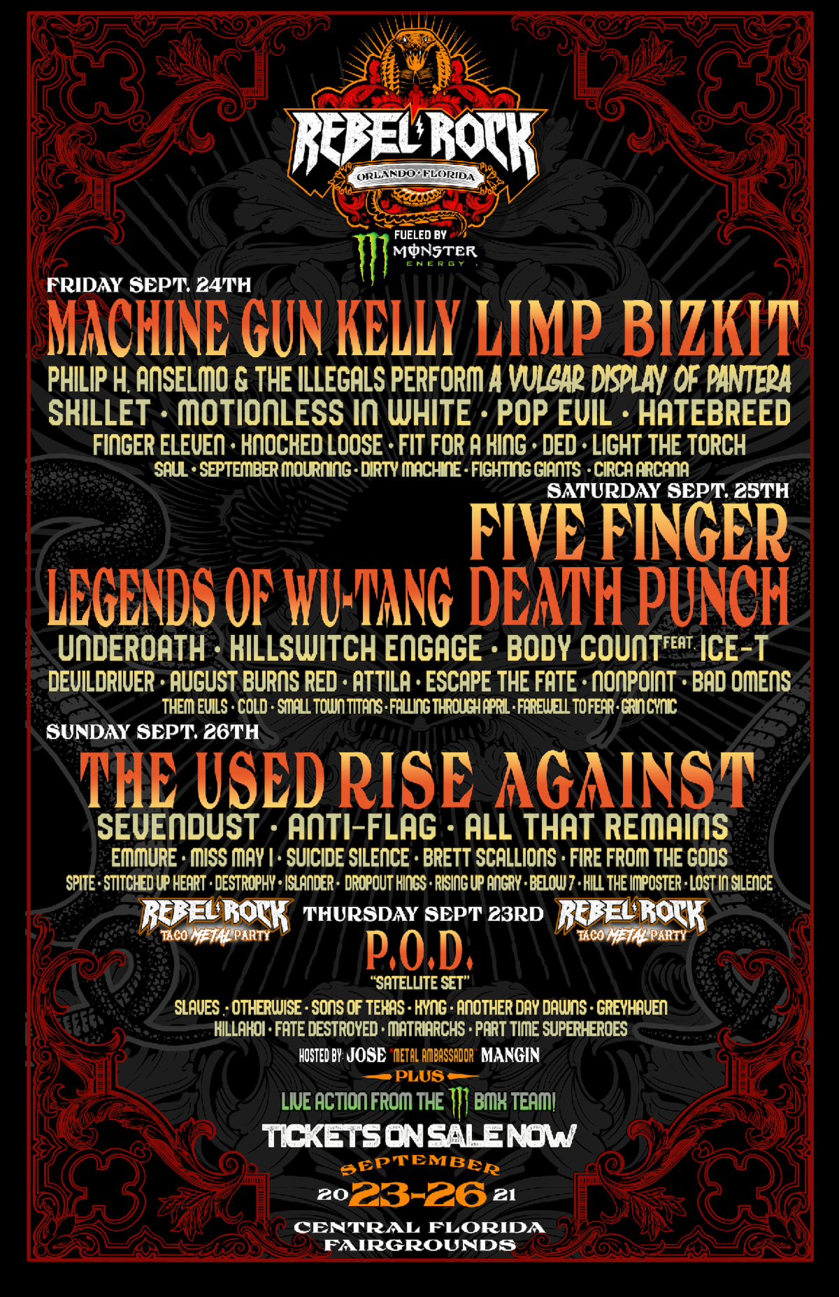 Rebel Rock adds Machine Gun Kelly to inaugural festival lineup - Sep 23-26 Central FL Fairgrounds