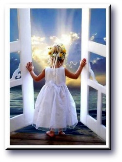 Little Girl Door NEW