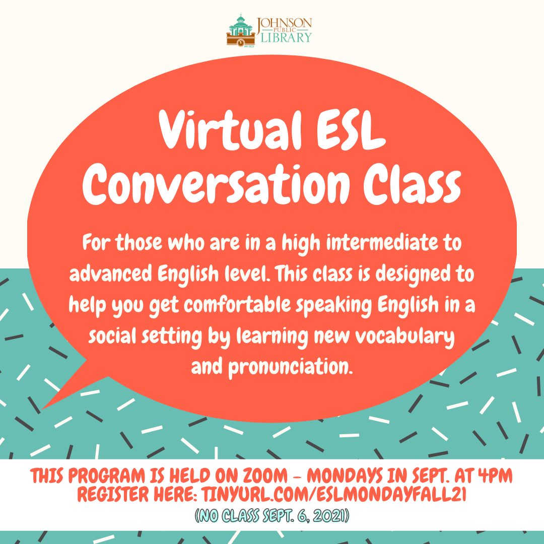 Virtual ESL Conversation Class