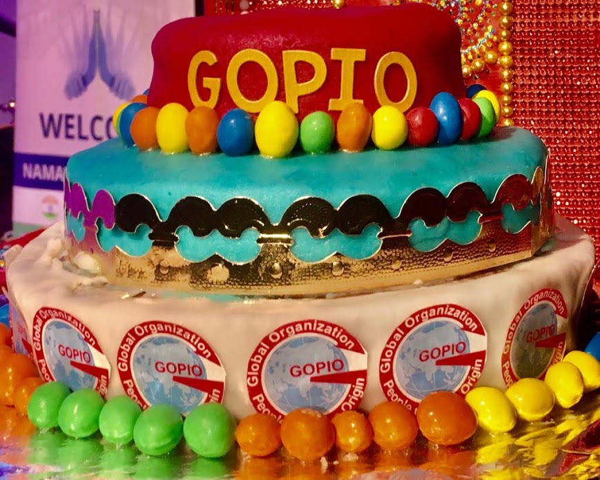 GOPIO 30th Anniversary Cake