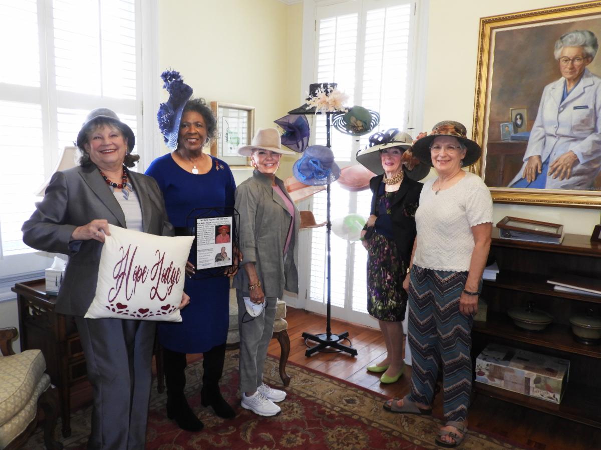 photo of women in fancy Easter Sunday type hats