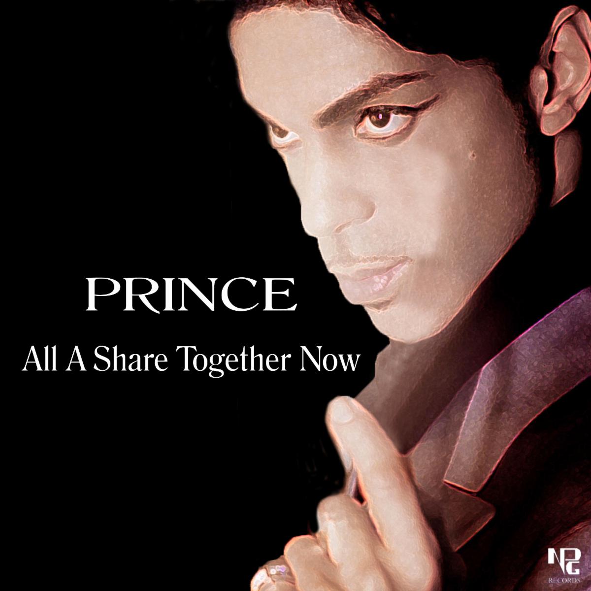 NPG Records Releases Prince Vault  ﻿Series Singles “All A Share Together Now” and  “7 (E Flat Version)”