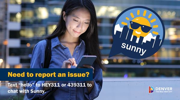 report a problem to sunny