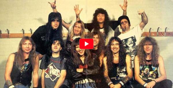 VIDEO: Anthrax + Iron Maiden