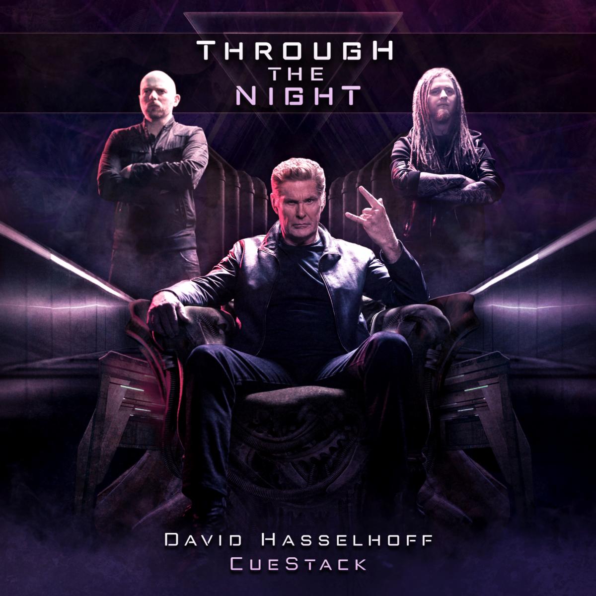 David Hasselhoff Goes Heavy Metal on “Through The Night” with Two-Man Metal Band CUESTACK
