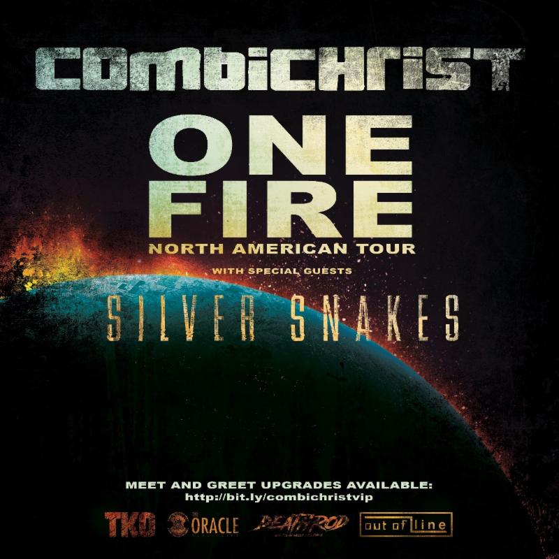 COMBICHRIST Announces "One Fire" North American Tour with Support from Silver Snakes